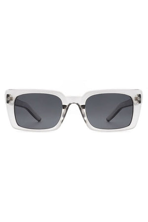 Flat Rectangle Retro Vintage Fashion Sunglasses