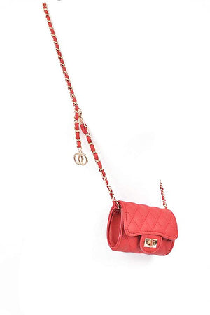 Chain Accent Crossbody Bag