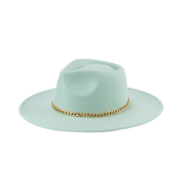 FASHIONISTA CHAIN FEDORA